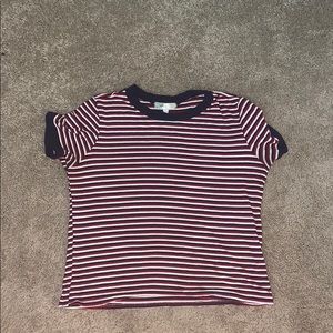 STRIPED RIBBED SHIRT